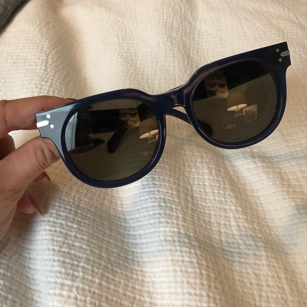 Celine Cat Eyes Sunglasses in Midnight Blue